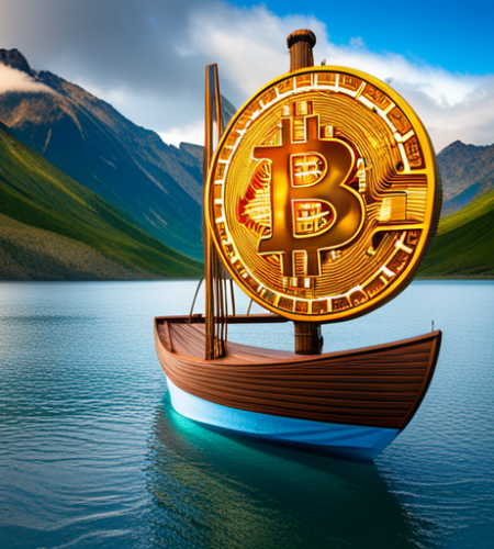 Promoting Crypto Across the Waves with a Giant ‘B’ on a Boat