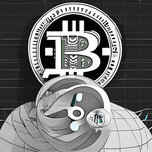Bitcoin and DeFi logo with text 